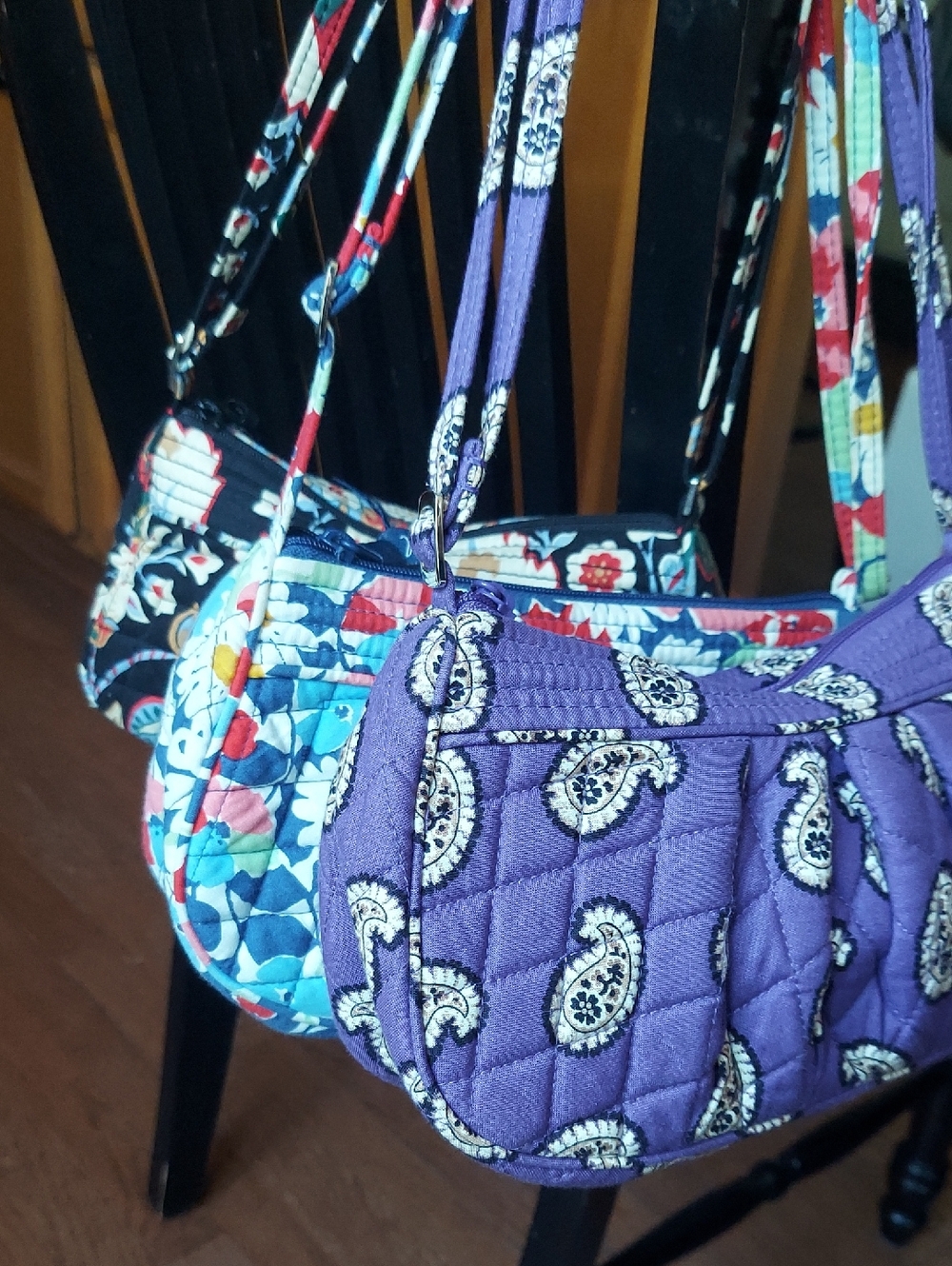 3 VERA BRADLEY smaller adjustable shoulder bags - Women's Crossbody
